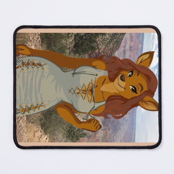 Item preview, D'oh!, Doe in 60's Style Dress designed and sold by KlakkDrawsStuff.