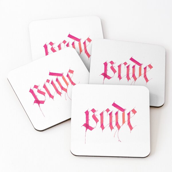Item preview, Pride Soft Gothic Calligraphy Gifts For Calligraphylovers designed and sold by stell rocket by frida najska.
