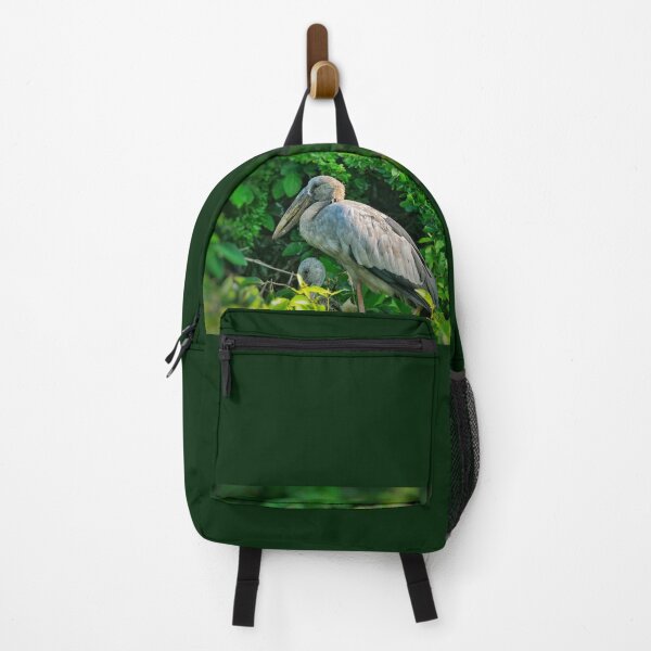 Item preview, Asian Openbill Stork Caring for Its Chick designed and sold by WingsOfWonders.