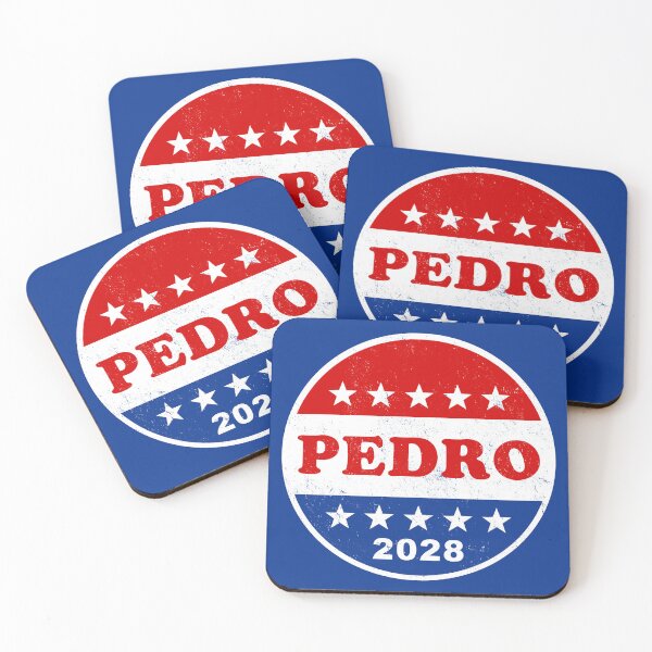 Item preview, Vote for Pedro 2028 Retro Campaign Button designed and sold by electrovista.