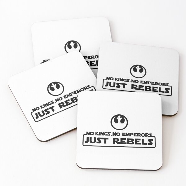 Item preview, Star Wars - No Kings. No Emperors. Just Rebels. (Black) designed and sold by ClownshoesOffic.