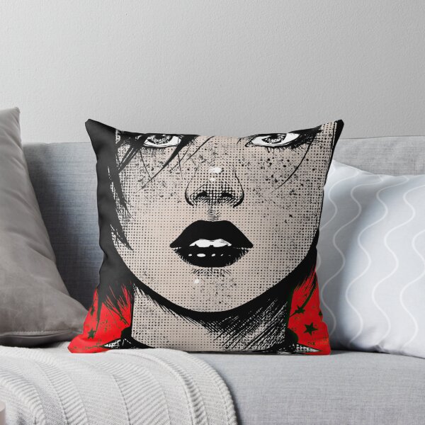Item preview, Graphic Punk Rock Girl With Edgy Features designed and sold by Piotrek0001.