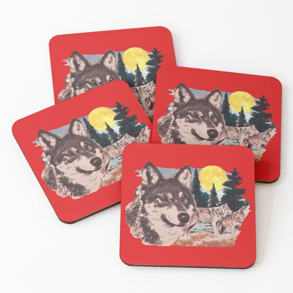 Item preview, Napoleon Dynamite Movie - Retro Wolf Nature Scene designed and sold by ourkid.