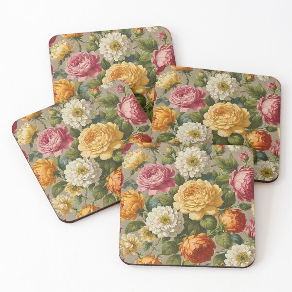 Item preview, Vintage Flowers Garden  designed and sold by Rislam.