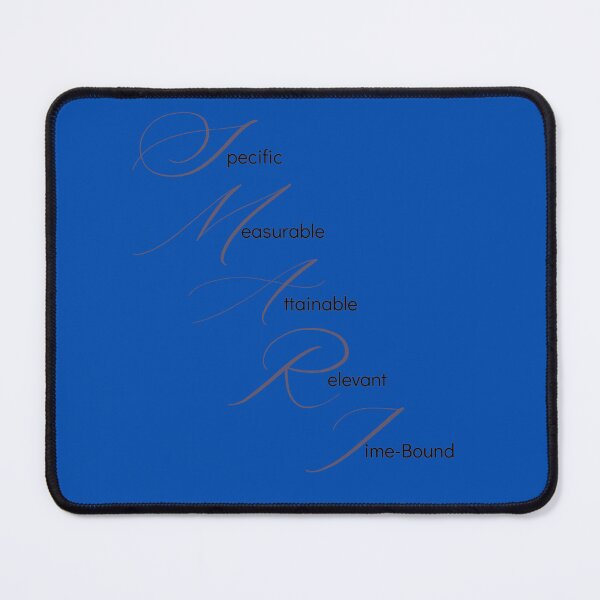 Item preview, Smart Goals Design - Blue designed and sold by Snowroseblossom.