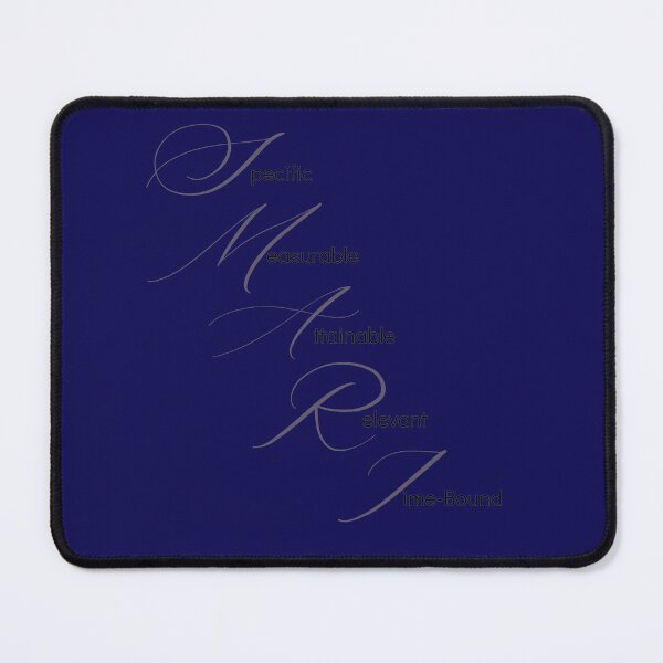 Item preview, Smart Goals Design - Navy designed and sold by Snowroseblossom.