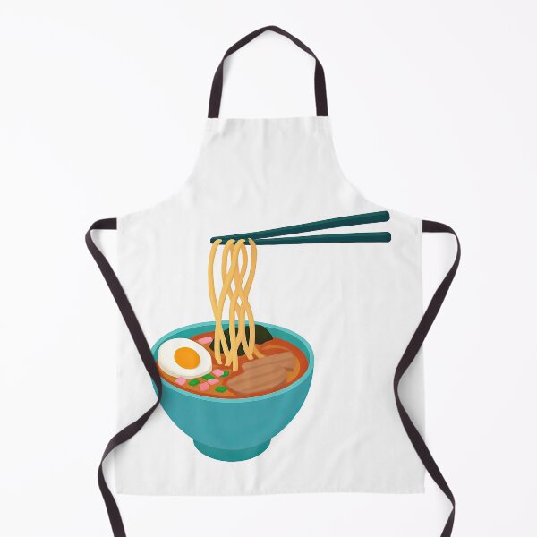 Item preview, Ramen Bowl with Floating Noodles and Toppings designed and sold by ArtfulWeave.