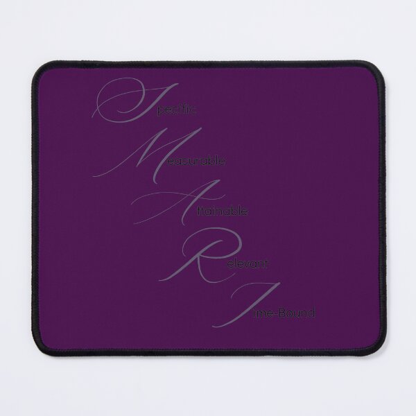 Item preview, Smart Goals Design - Eggplant designed and sold by Snowroseblossom.