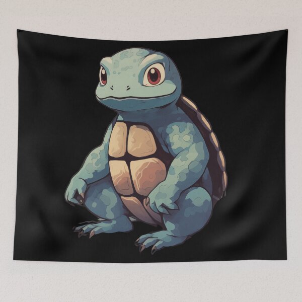 Item preview, Gen 1 Water Type | Japanese Blue Turtle Poke designed and sold by Envision Designs.