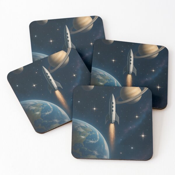 Item preview, Cosmic Voyage: Rocket Launch to Distant Planets designed and sold by EvokeInspire.