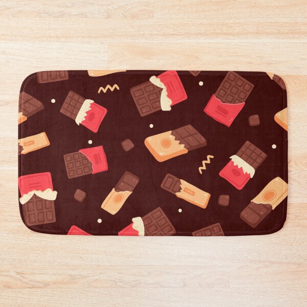 Item preview, bar, chocolate, pattern, pink, yellow designed and sold by logo store.