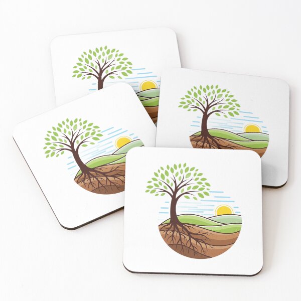 Item preview, Tree of Life | Nature & Roots in a Circle Motif designed and sold by Happy Heart Studio.