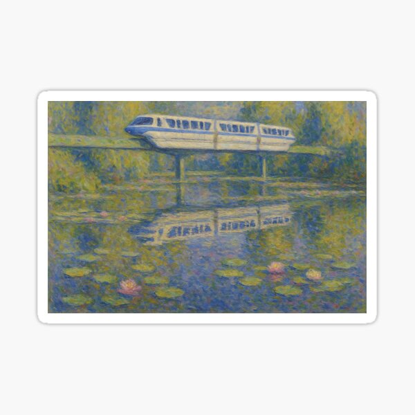 Item preview, Monet-rail (v2) designed and sold by Theme Snark.