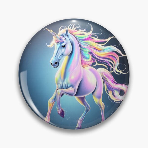Item preview, Unicorn galloping designed and sold by MADandSANE-MArt.