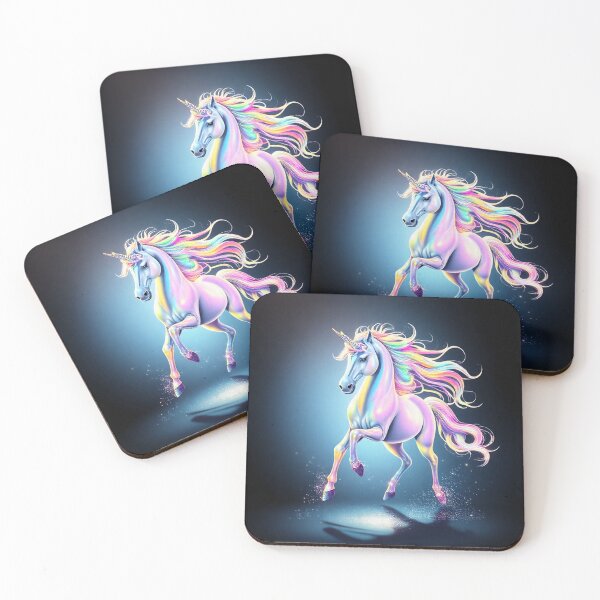 Item preview, Unicorn galloping designed and sold by MADandSANE-MArt.