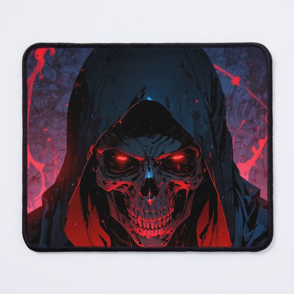 Item preview, The Death - A Hooded Reaper with Glowing Eyes designed and sold by The Artfiller.