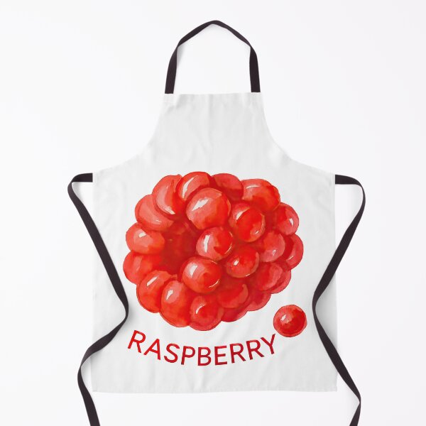 Item preview, Watercolor Raspberry with Hand-Lettered Text designed and sold by ArtfulWeave.