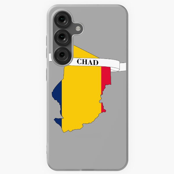 Item preview, Flag map of Chad designed and sold by visual adventures.