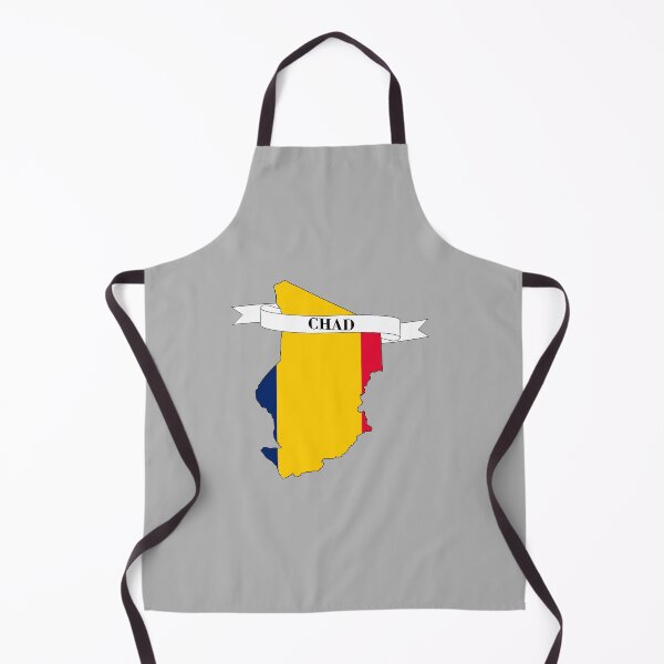 Item preview, Flag map of Chad designed and sold by visual adventures.