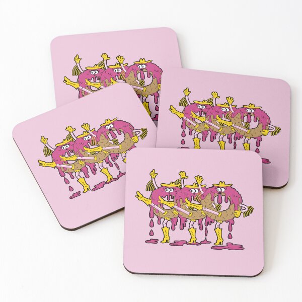 Item preview, Dancing Donut Cowgirls - Pink Frosting Can-Can designed and sold by Webstudio  2Amigos.