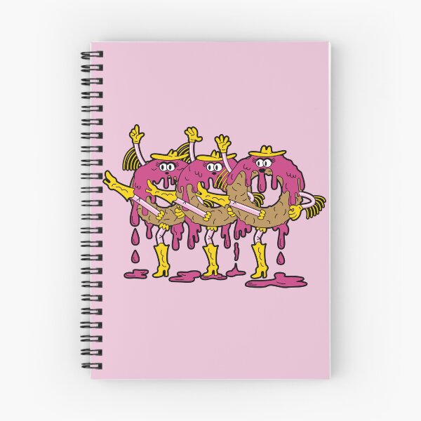 Item preview, Dancing Donut Cowgirls - Pink Frosting Can-Can designed and sold by Webstudio  2Amigos.
