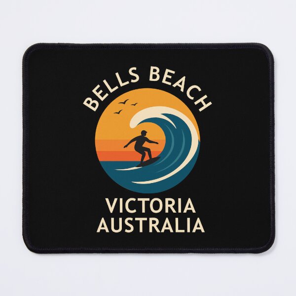 Item preview, Bells Beach – Victoria, Australia (with White Lettering) designed and sold by VelvetRoom.