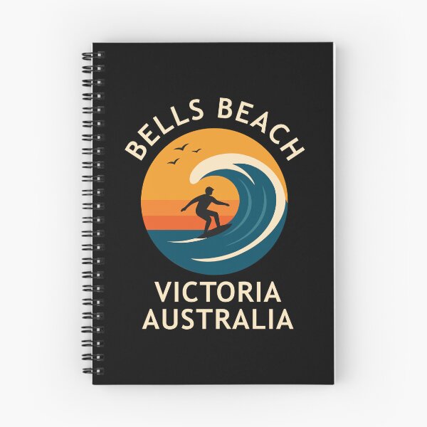 Item preview, Bells Beach – Victoria, Australia (with White Lettering) designed and sold by VelvetRoom.