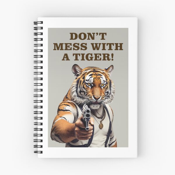 Item preview, DON'T MESS WITH A TIGER designed and sold by TIGERRIFIC.