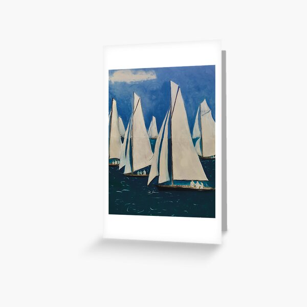 Regates Royales Cannes Greeting Card