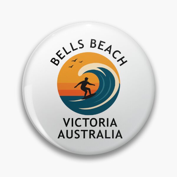 Item preview, Bells Beach – Victoria, Australia (with Black Lettering) designed and sold by VelvetRoom.
