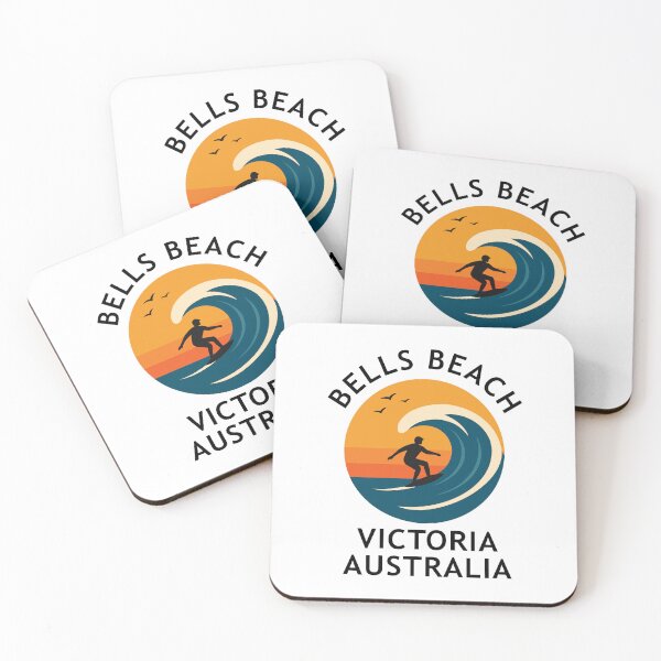 Item preview, Bells Beach – Victoria, Australia (with Black Lettering) designed and sold by VelvetRoom.