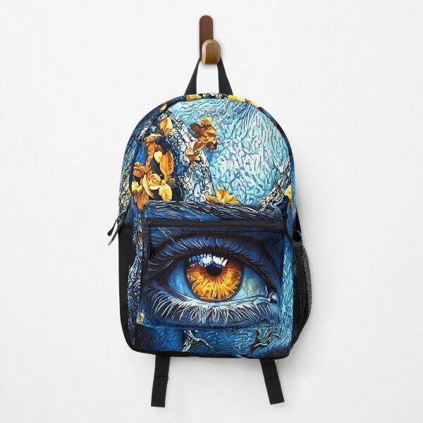 Item preview, Mystic Forest Face with Fiery Eyes and Autumn Bloom designed and sold by Taans-Creation.