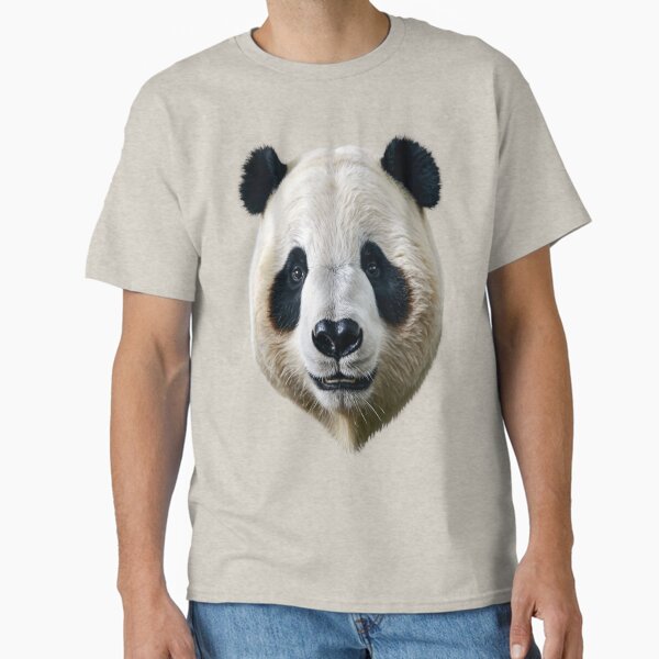 Vista previa del artículo con la obra «cabeza de panda 2», diseñado y vendido por Designs-2-The-T.
