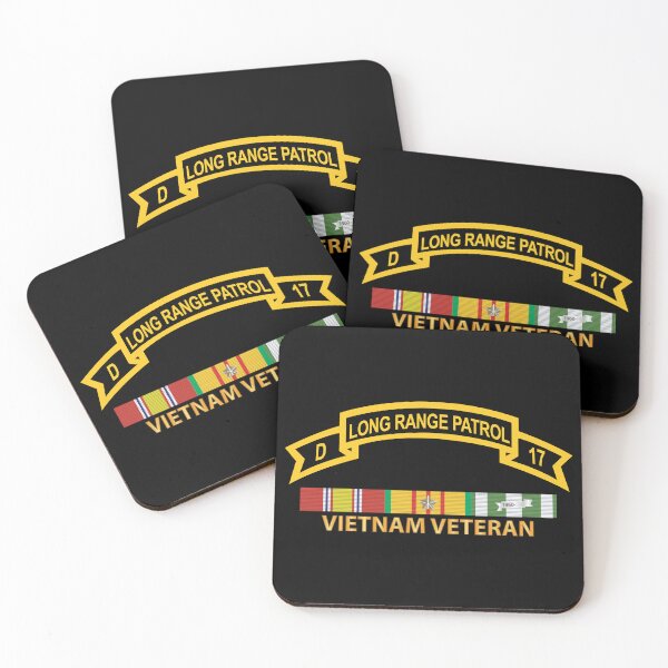 Item preview, Army - Troop D 17th Cav Long Range Patrol Vietnam Vet w VN SVC X 300 designed and sold by Military Insignia Products.