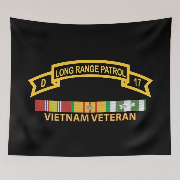 Item preview, Army - Troop D 17th Cav Long Range Patrol Vietnam Vet w VN SVC X 300 designed and sold by Military Insignia Products.