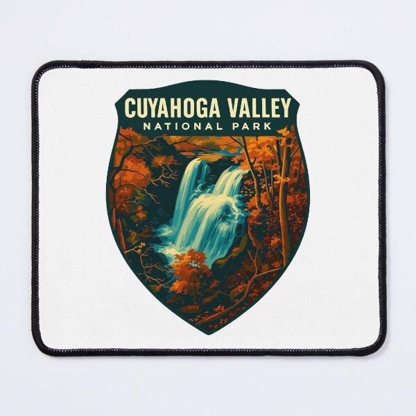 Item preview, Cuyahoga Valley National Park Retro Nature Design designed and sold by Ismeal Von.