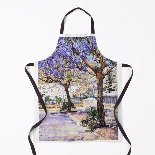 Item preview, Jacaranda Trees, Alboloduy, La Alpujarra Almeriense., Almería, Spain designed and sold by Margaret Merry.