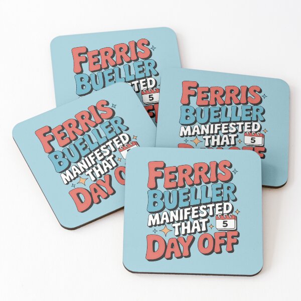 Item preview, Ferris Bueller Manifested That Day Off designed and sold by CrypticHMystic.