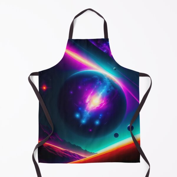 Item preview, Vibrant Abstract Space Art Print designed and sold by Esterlane.