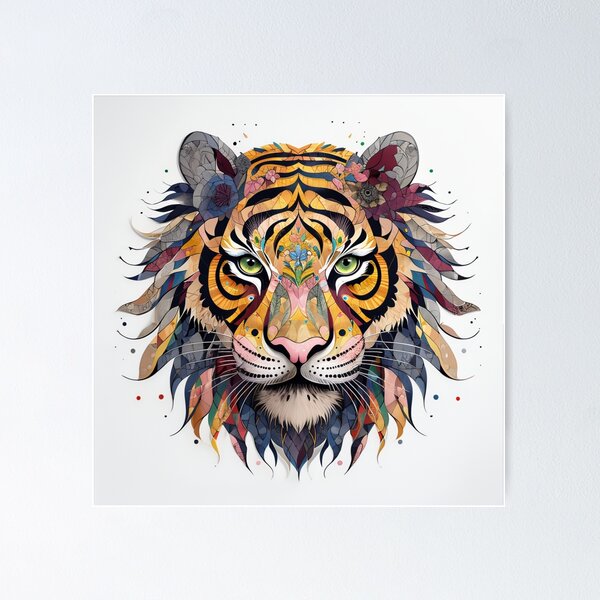 Item preview, MANDALA DU TIGRE designed and sold by andalaimaging.