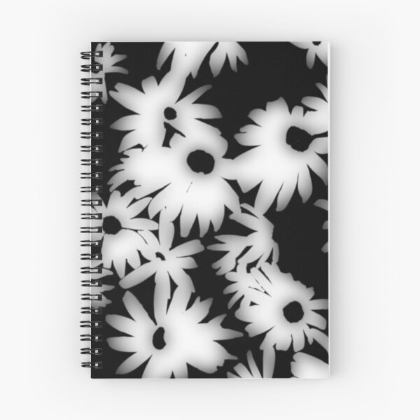 Item preview, Margaritas sobre lienzo negro designed and sold by Laura Redden.