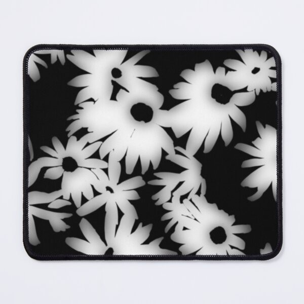 Item preview, Margaritas sobre lienzo negro designed and sold by Laura Redden.