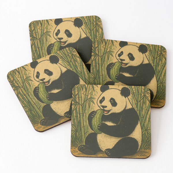 Item preview, Panda Snack Break with a Pickle designed and sold by Exploring Silliness.