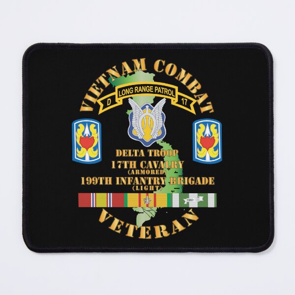 Item preview, Army - Vietnam Combat Veteran w D Troop - 17th Cav - 199th Inf Bde W SVC X 300 designed and sold by Military Insignia Products.