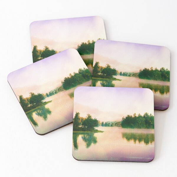 Item preview, Lake scene stylized designed and sold by bent79.