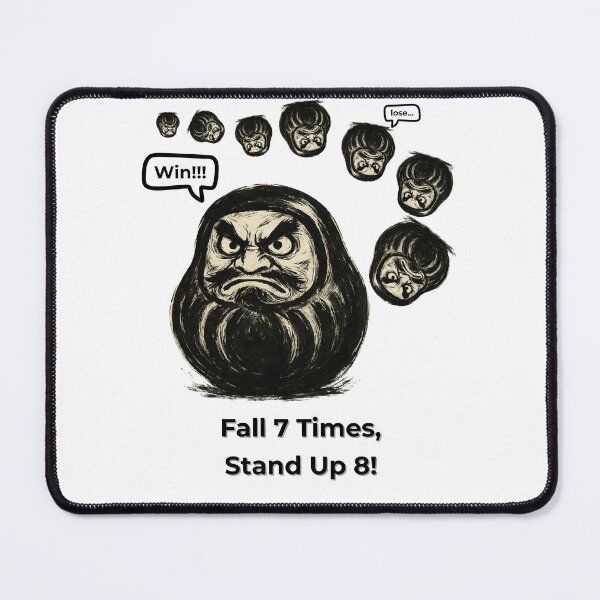 Item preview, Daruma Spirit: Fall 7, Rise 8! designed and sold by Japanlimited.