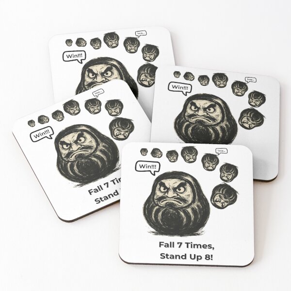 Item preview, Daruma Spirit: Fall 7, Rise 8! designed and sold by Japanlimited.