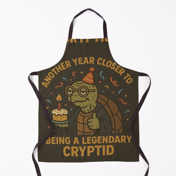Item preview, Another Year Closer to Being a Legendary Cryptid - Funny Turtle Birthday Design designed and sold by KukitoHandmade.