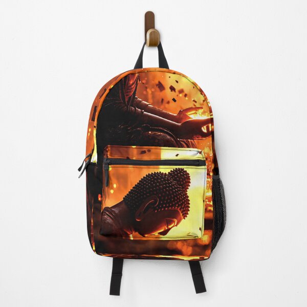 Item preview, Fiery Enlightenment: Buddha in Burning Meditation designed and sold by Taans-Creation.