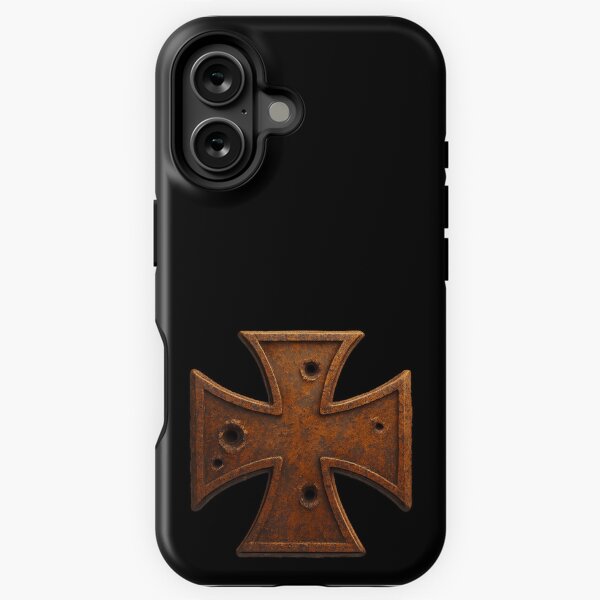 Item preview, Rusted Iron Cross – Historical Military Medal Design designed and sold by BestDetailer.